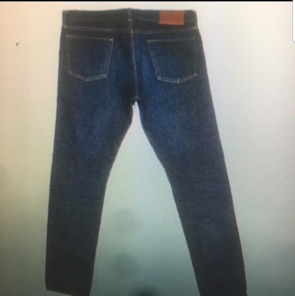 Suitsupply slim fit Selvage men jeans rinse enge